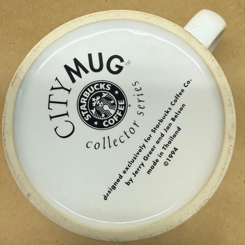 Starbucks City Mug Series Seattle Mt. Rainer Mug-1994